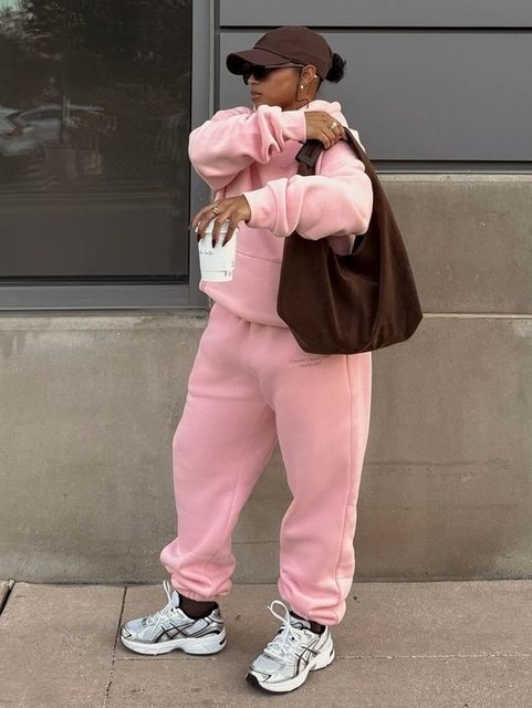 & Other Stories large real suede leather tote bag in dark chocolate brown