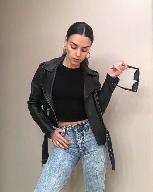 itssantina - Balfern Leather Biker Jacket