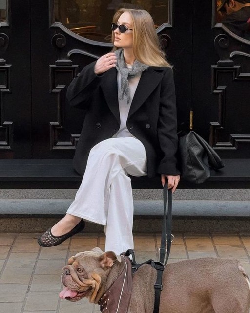 ASOS DESIGN knitted small triangle scarf in charcoal grey