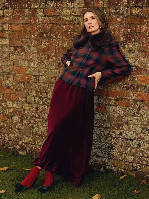 ASOS DESIGN Sapphire bow detail mid heeled shoes in green