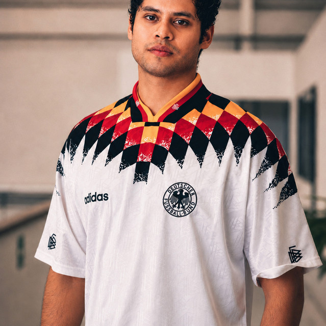 adidas Germany Home Jersey 1994 - White | Free Shipping with adiClub
