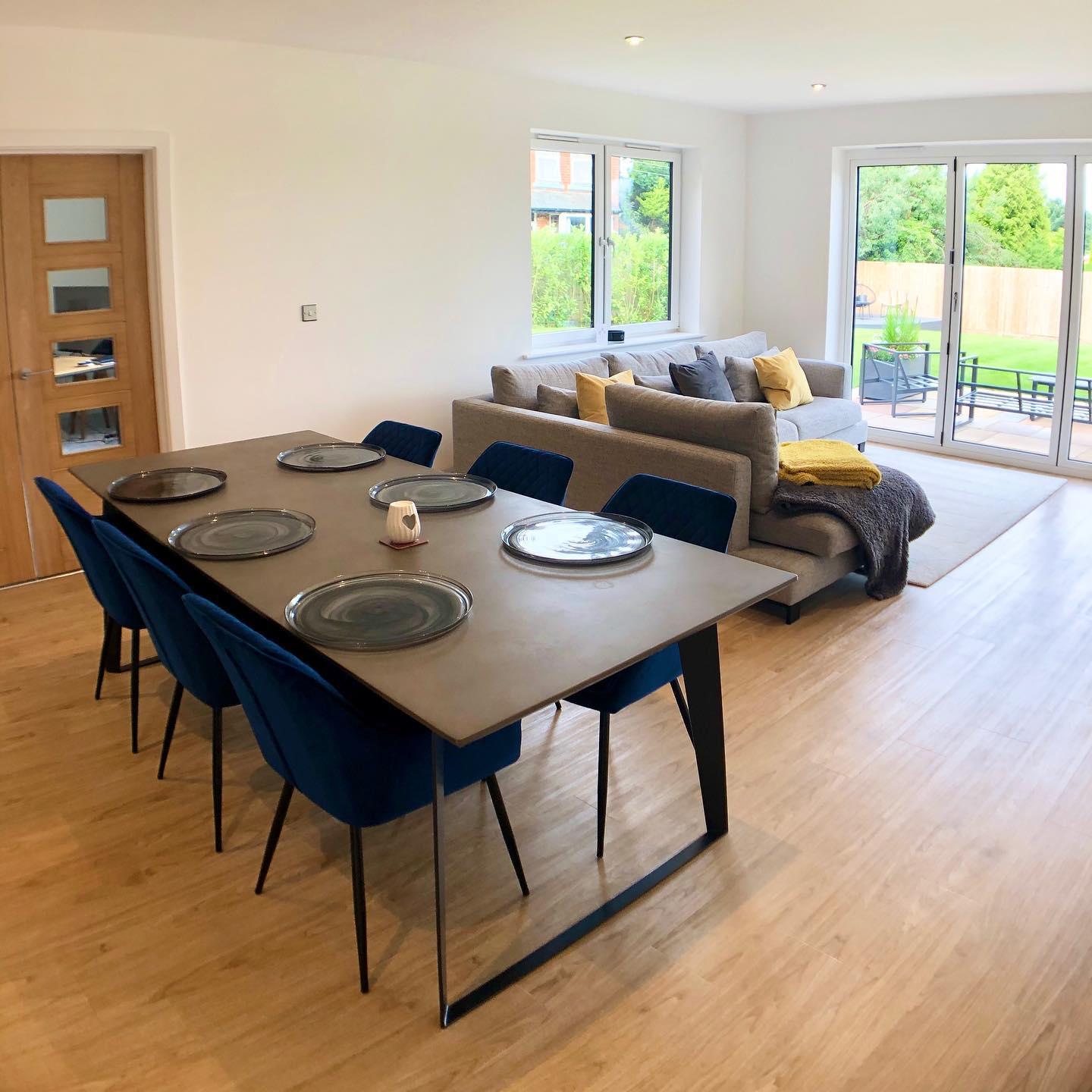 Boone Esstisch Betongrau Made Com