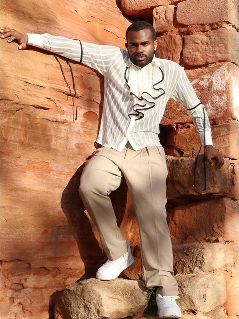 ASOS DESIGN wide leg dress pants with front pleats in dark stone