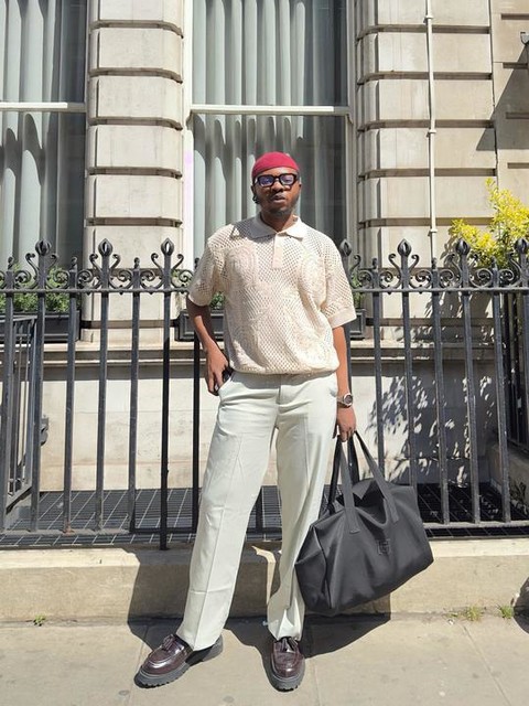 Walk London Sean tassel loafers in brown suede