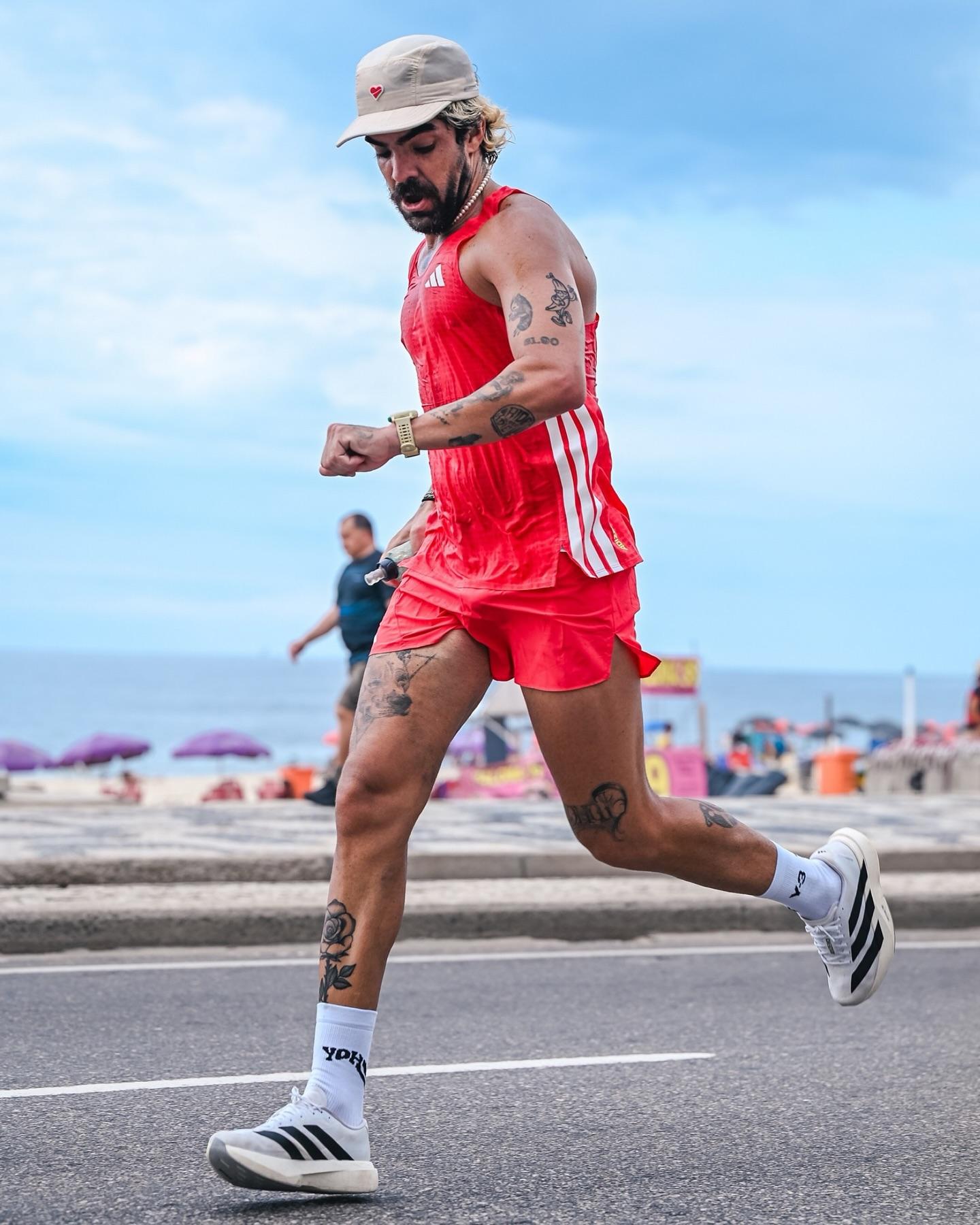 adidas Adizero Running Singlet - Orange | Free Shipping with adiClub