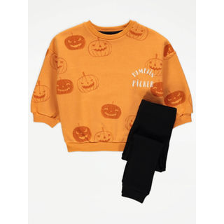 zara pumpkin outfit