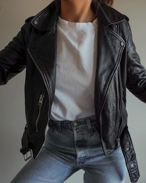 simply_allisonn - Balfern Leather Biker Jacket