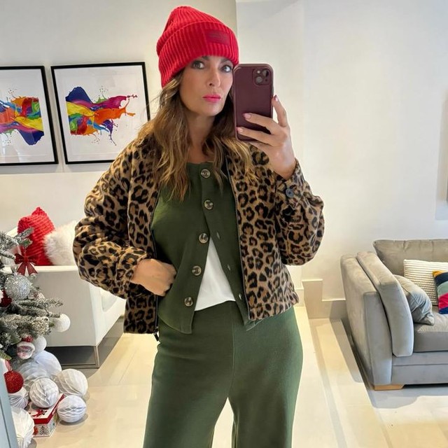 JJXX knit beanie in red