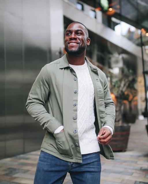 Mid Blue Straight Fit Jeans With 