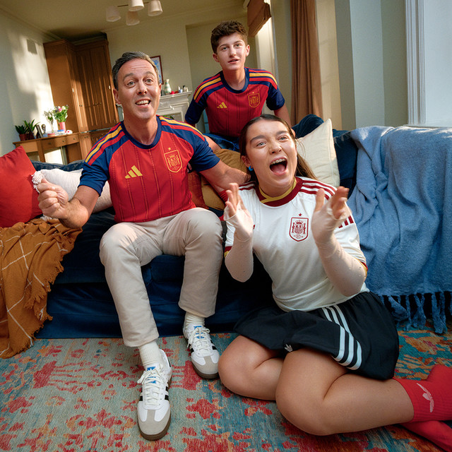 adidas Spain 26 Home Yamal Authentic Jersey - Red | Free Shipping