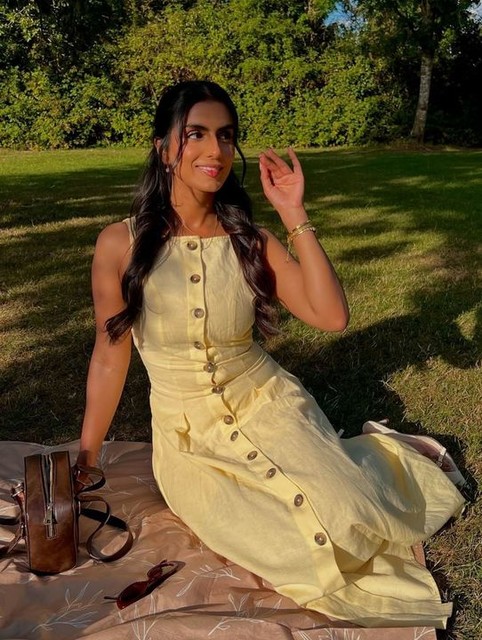 ASOS DESIGN Petite slash neck button down waistcoat maxi dress in buttermilk