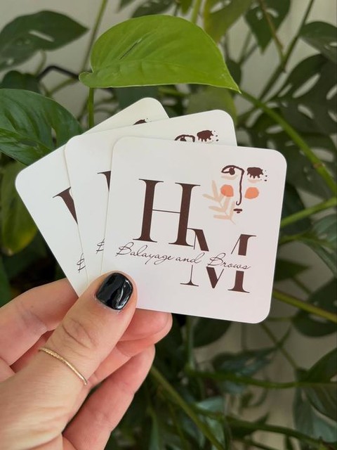 Cartes de visite carrées