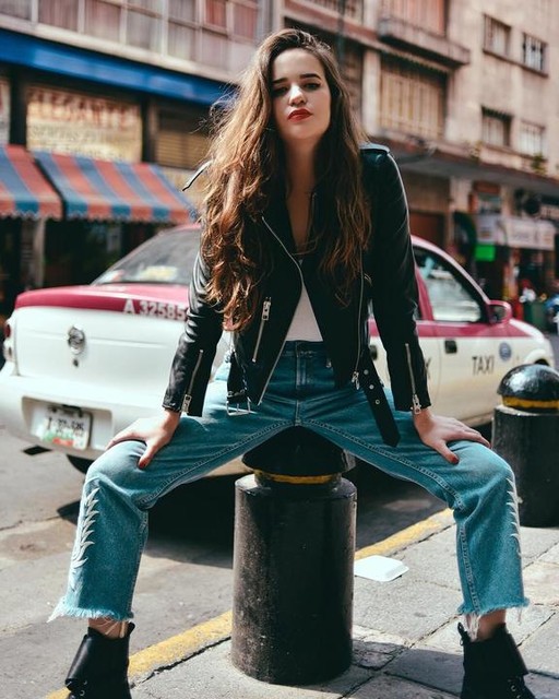 Flor Capistran - Balfern Leather Biker Jacket