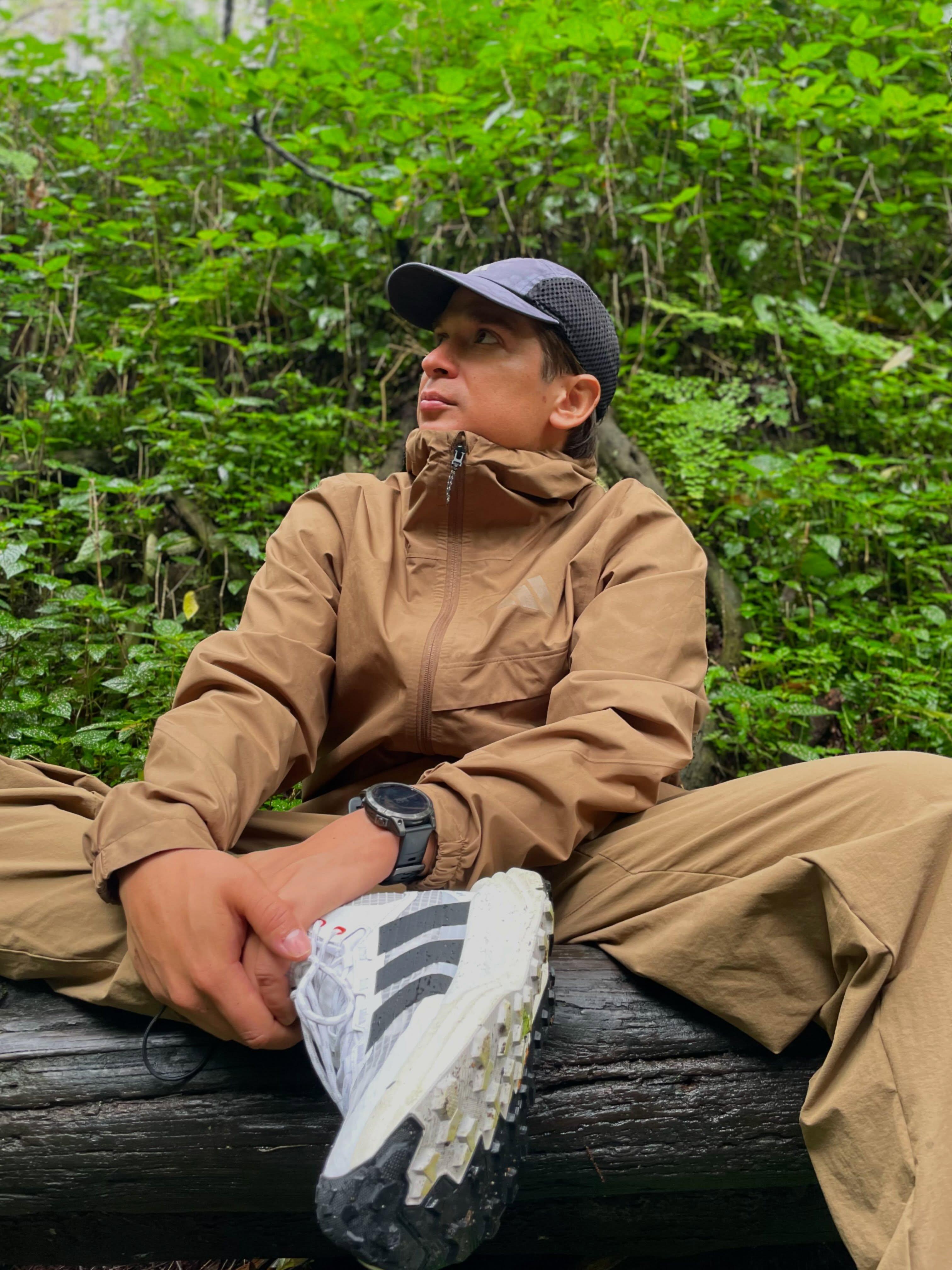 adidas TERREX MULTI 2 LAYER CLIMAPROOF RAIN JACKET - Black | Free