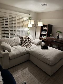 Zone 2 Piece Modular Loveseat Reversible Track Arm | Living Spaces
