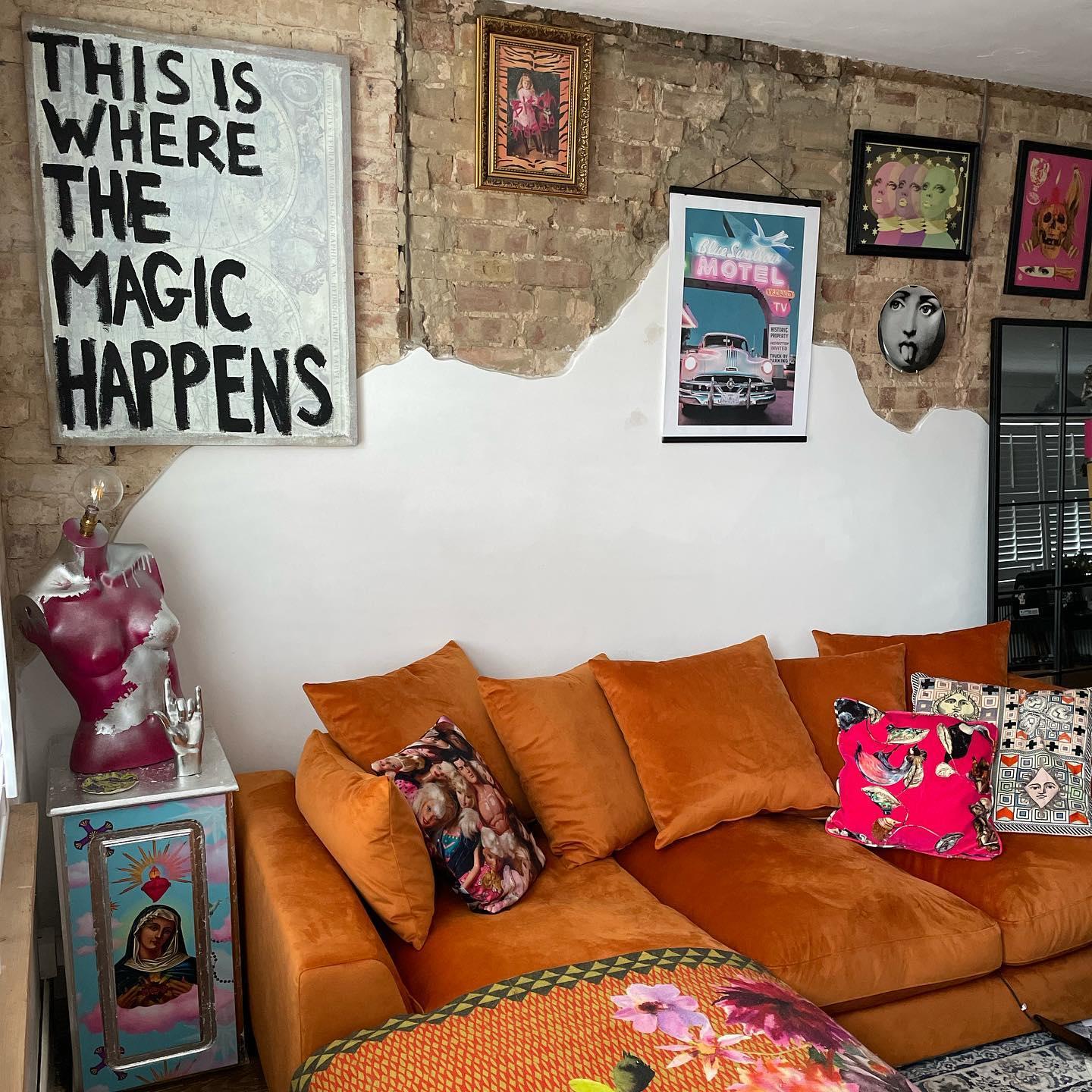 Large Chaise Sofa Dfs Baci Living Room