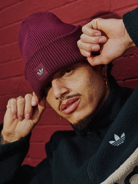adidas ORIGINALS POLAR FLEECE PULLOVER - Black | Free Shipping