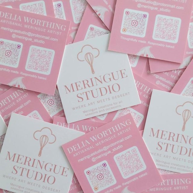 Cartes de visite carrées