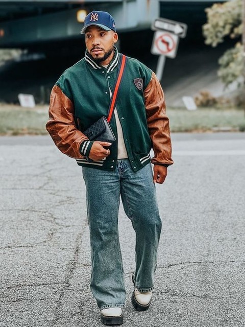 ASOS DESIGN wide flare jeans in grey blue wash