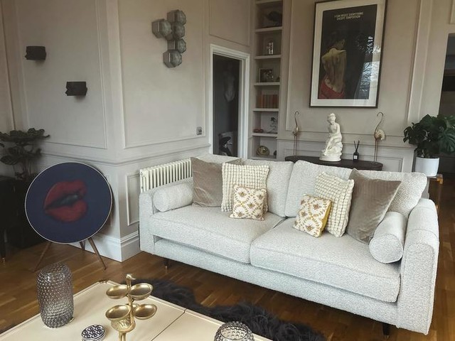 New year, new design with some stunning Ted Baker Boucle sofas from dfs #shareyourshop