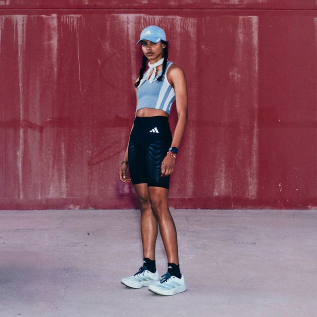 adidas Adizero Control Running Short Tights - Blue | adidas