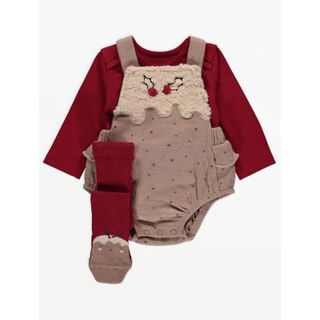 christmas pudding sleepsuit