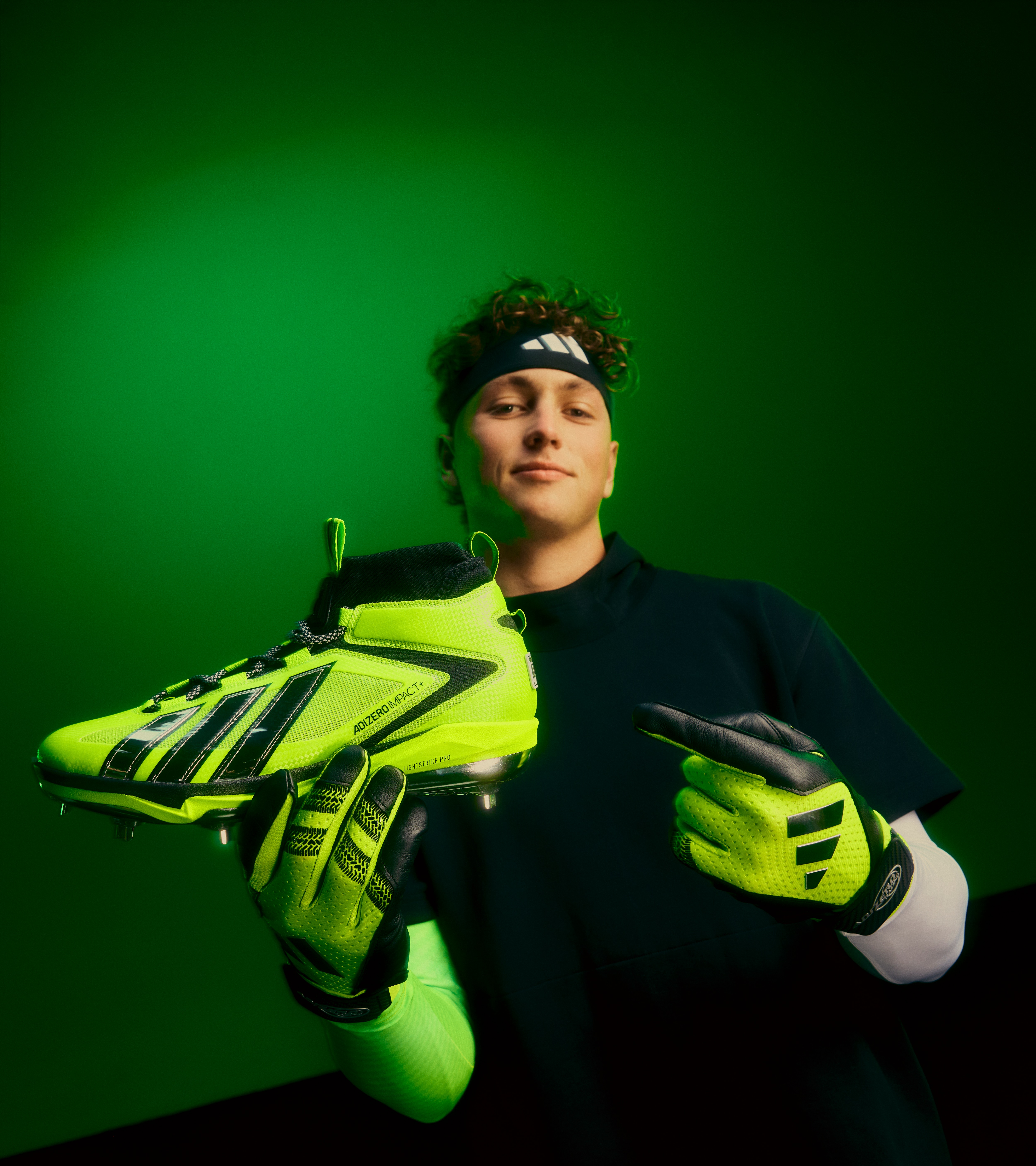  ADIZERO ウィンドブレーカー　最終価格 adidas Adizero Impact+ 3.0 Cleats Racing Team - Blue | Free