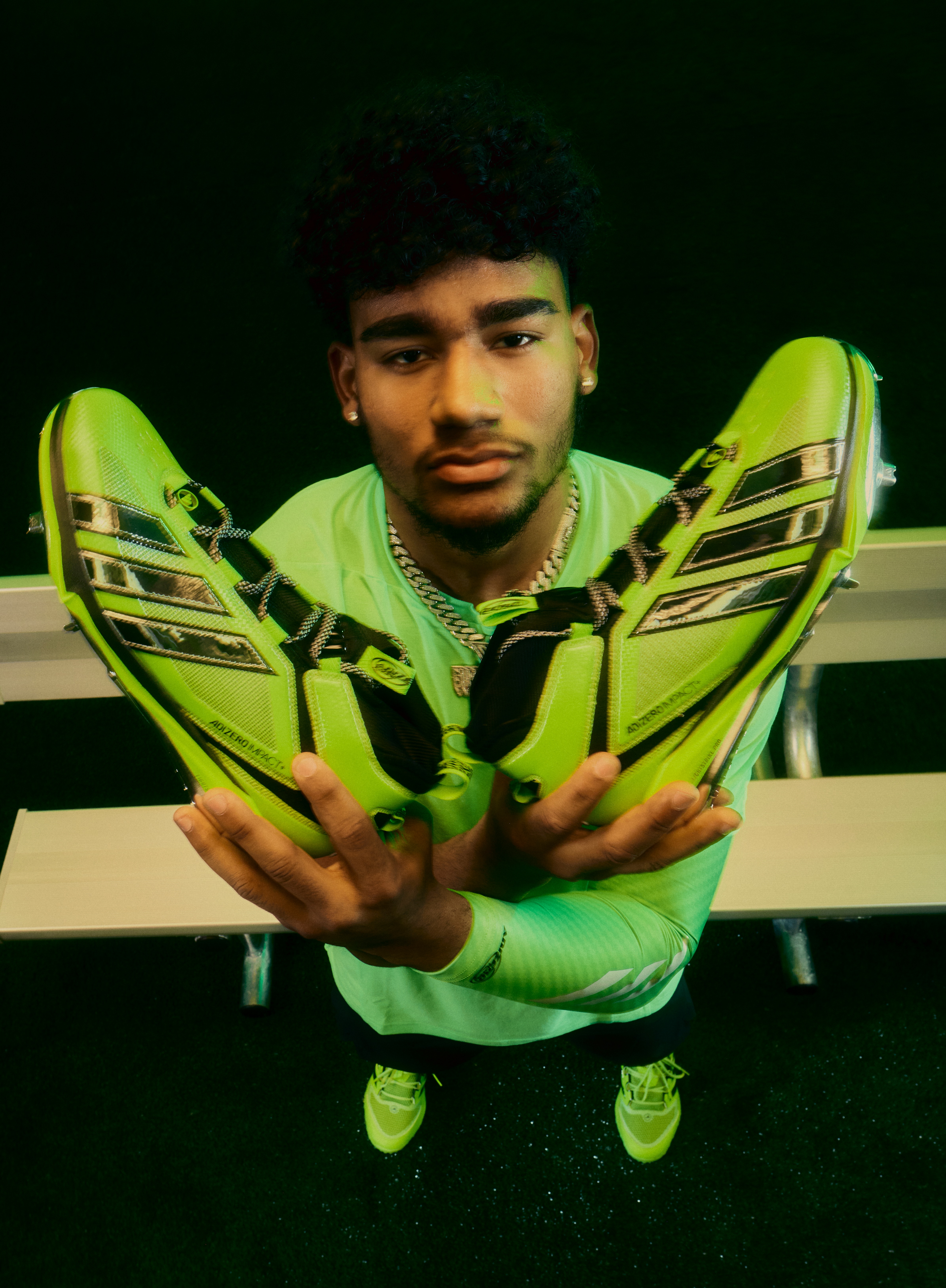 adidas Adizero Impact Turf Racing Team - Green | Free Shipping