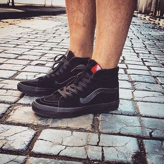 vans sk8 hi all black suede vans sk8 hi all black suede