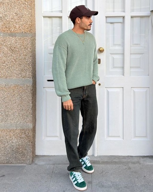 adidas Originals Campus 00s trainers in dark green