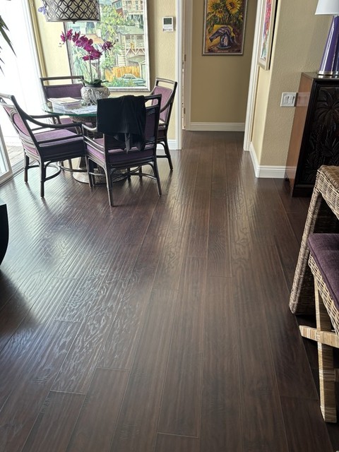 Morris Meadows White Oak Hand Scraped Water-Resistant Engineered