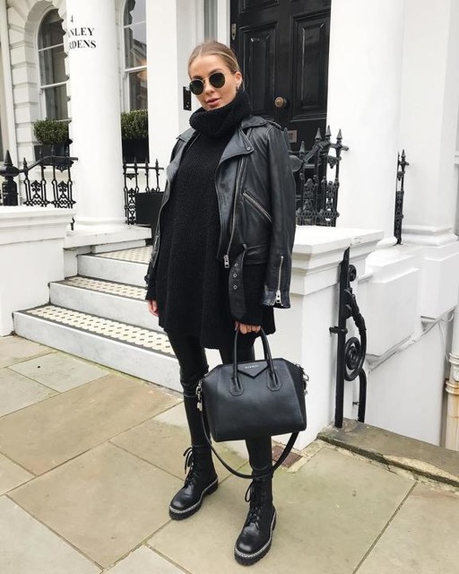 nadiaanya__ - Balfern Leder Bikerjacke
