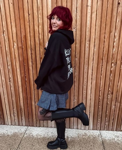 Public Desire Bryant pull on knee boots in black PU