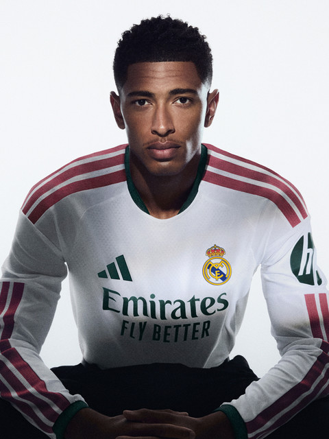 adidas Real Madrid 26/27 Home Jersey Long Sleeve Jersey - White