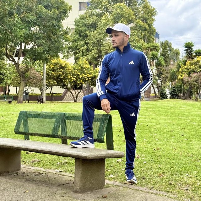 adidas DAYREADY TRACKTOP - Red | Free Shipping with adiClub