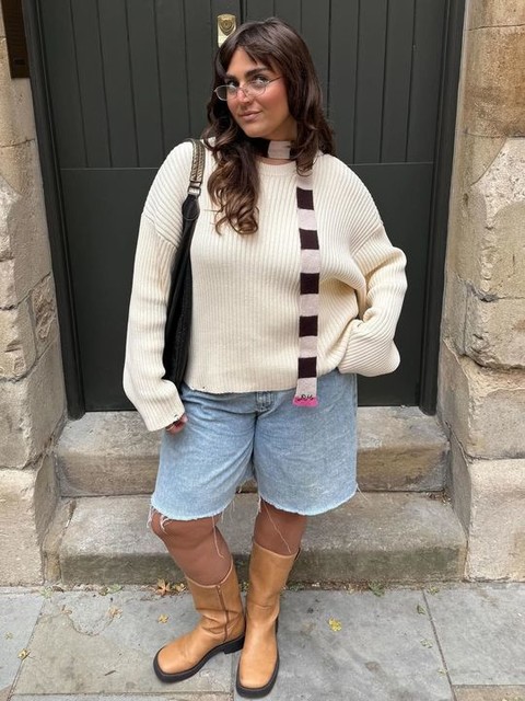 ASOS DESIGN Colby pull on trucker knee boots in camel